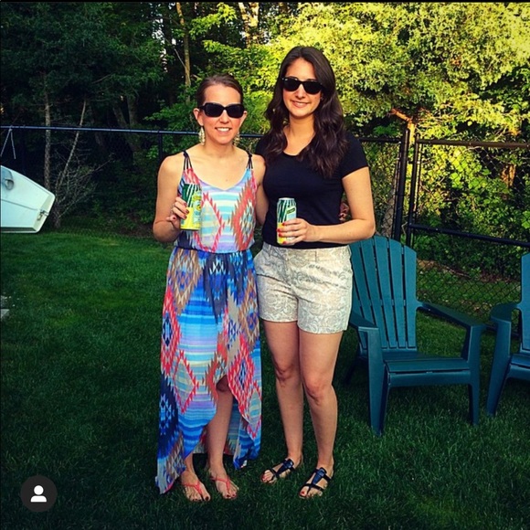 Multi Color- Hi/ Low Dress - Picture 4 of 6